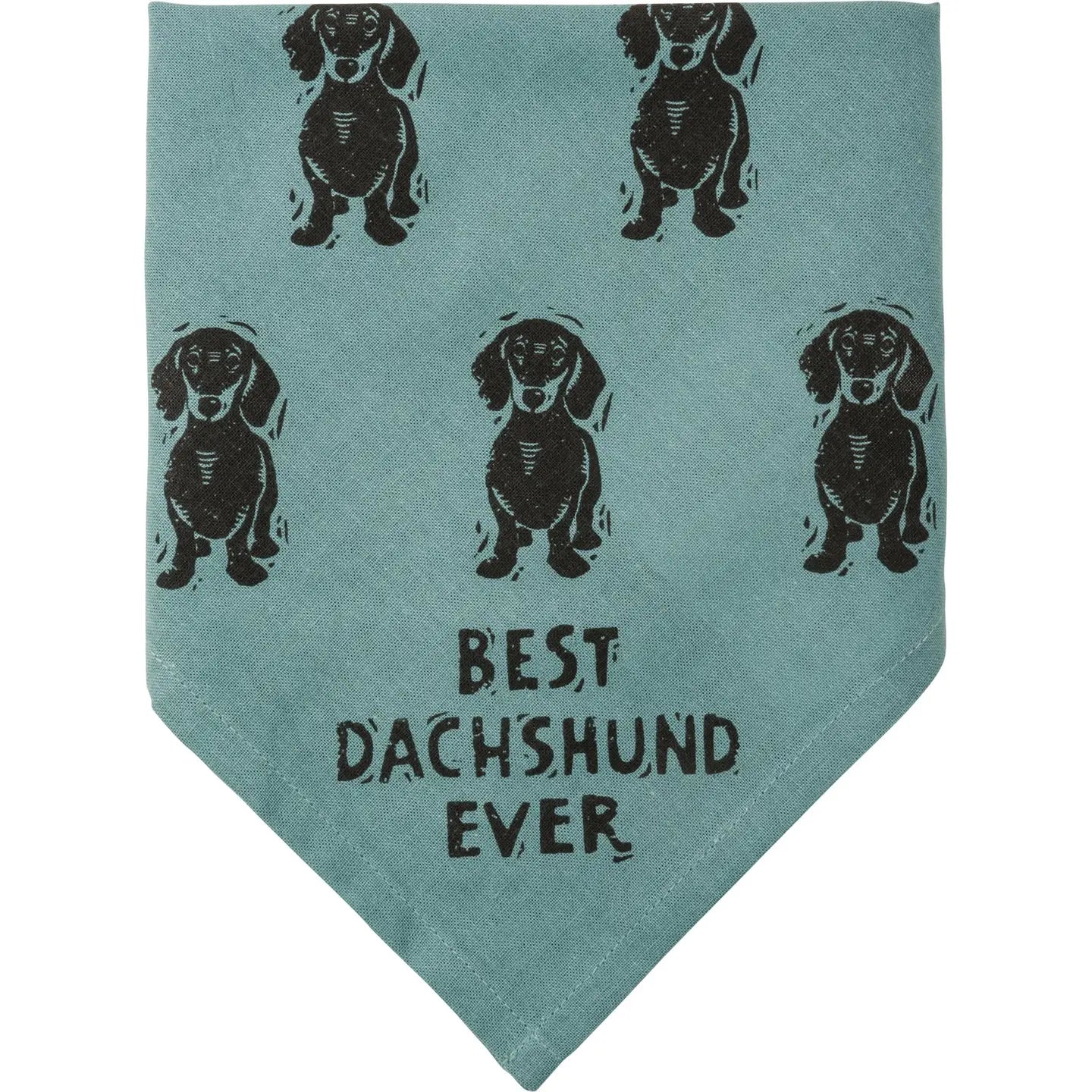 Dachshund/Love My Human Small Pet Bandana