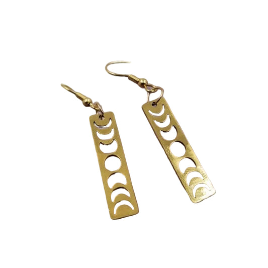 Moon Phase Earrings