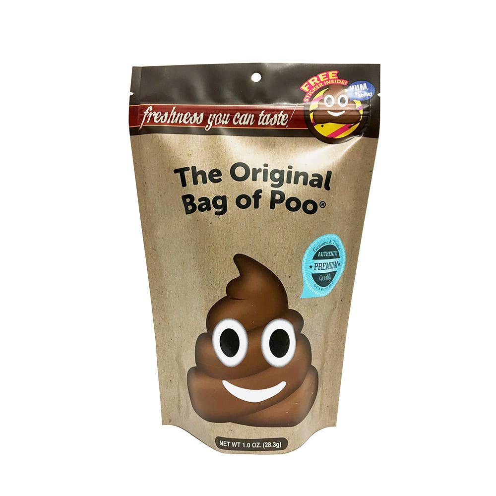 The Original Bag of Poo® (Emoji Cotton Candy Poo)