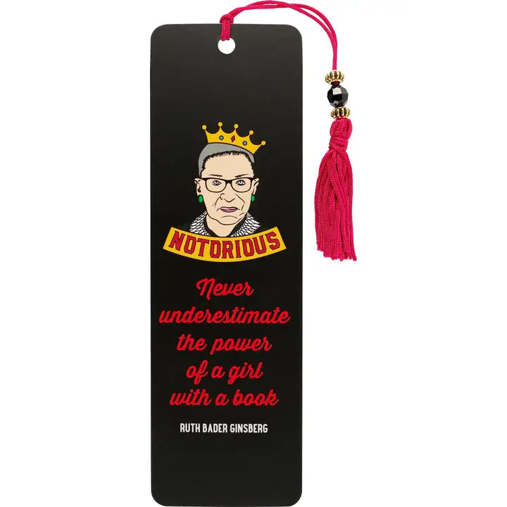 RBG Beaded Bookmark