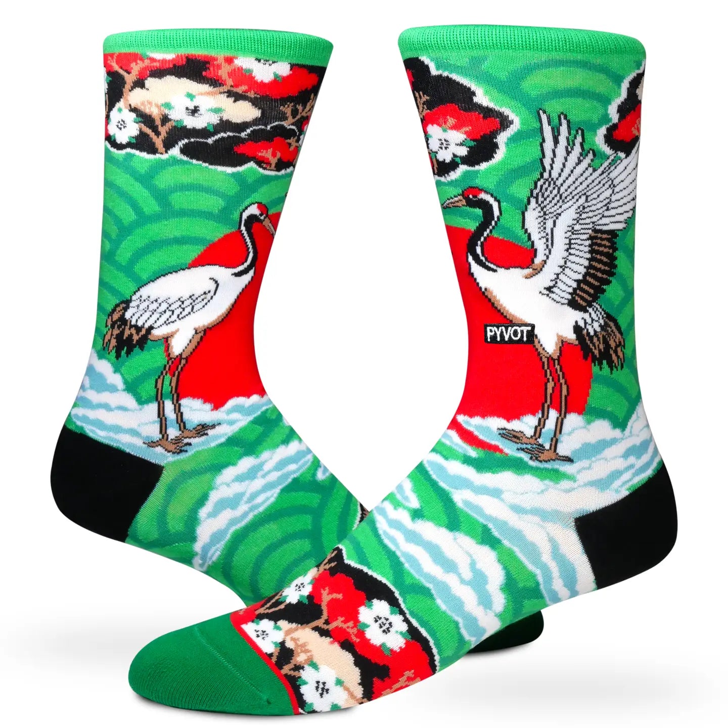 Rising Crane Socks