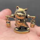 Brass Treasure Cat Crafts Decoration Desktop Ornaments