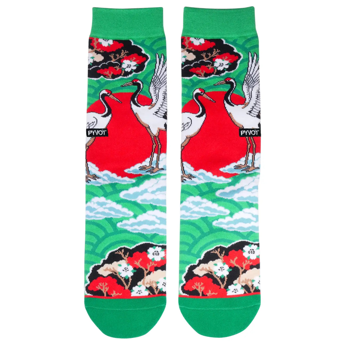 Rising Crane Socks