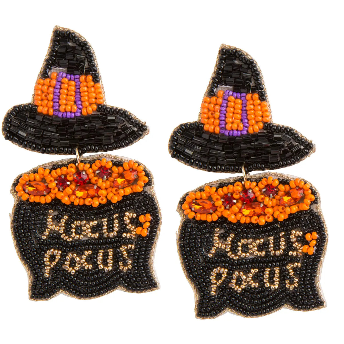 Witchy Seed Bead Earrings