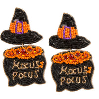 Witchy Seed Bead Earrings