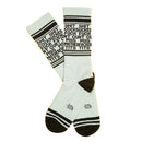 Dirty Words Gym Crew Socks