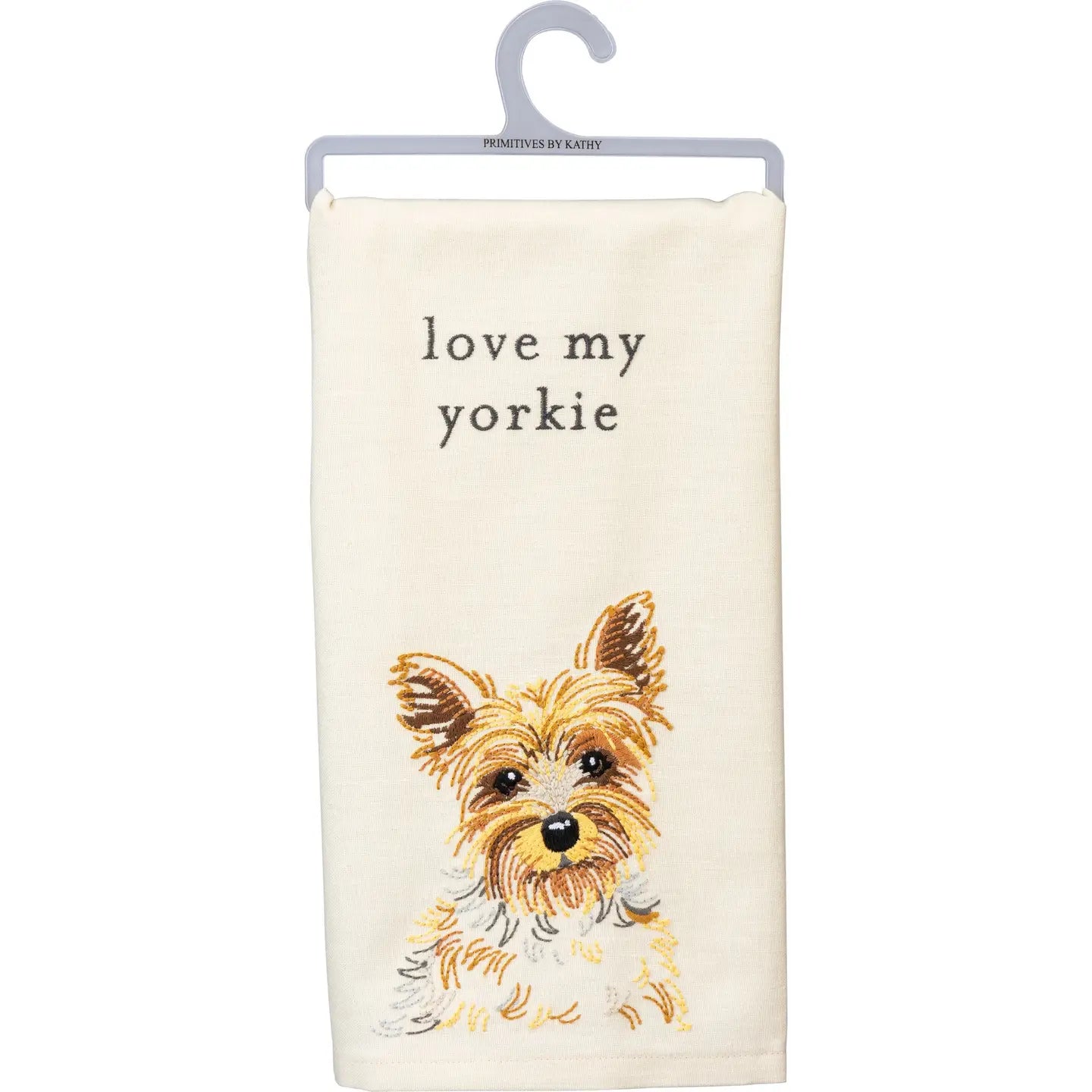 Love My Yorkie Kitchen Towel