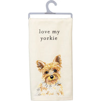 Love My Yorkie Kitchen Towel