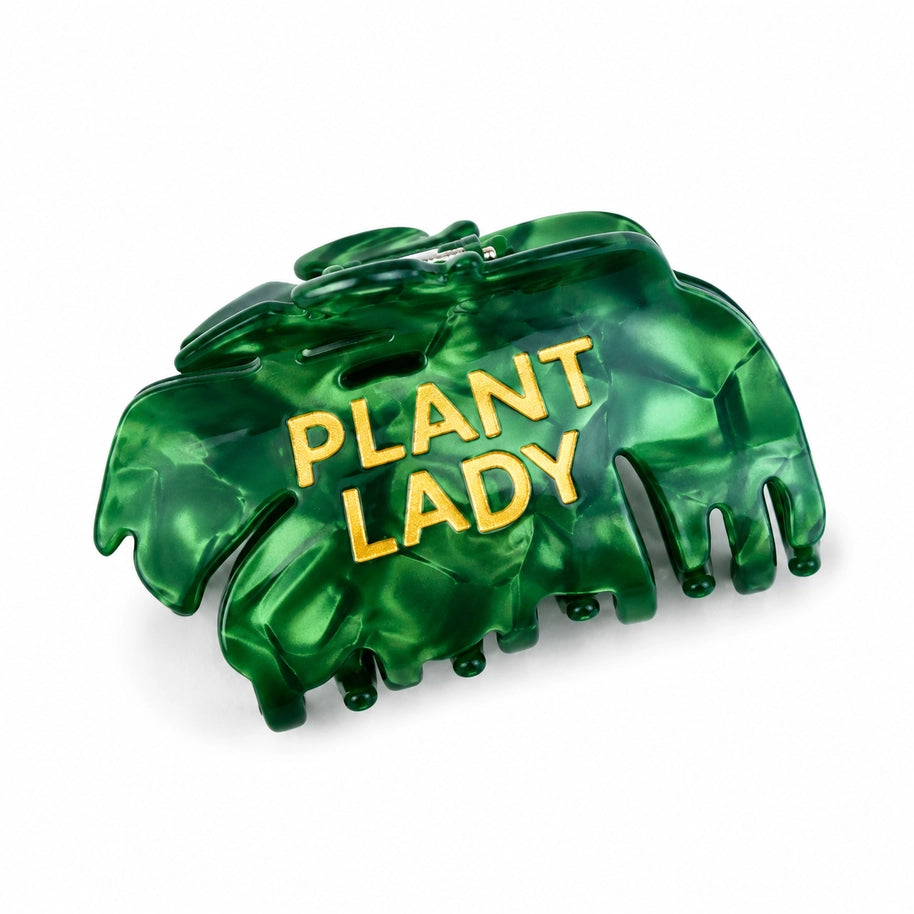 Plant Lady - Monstera Leaf Hair Claw Clip