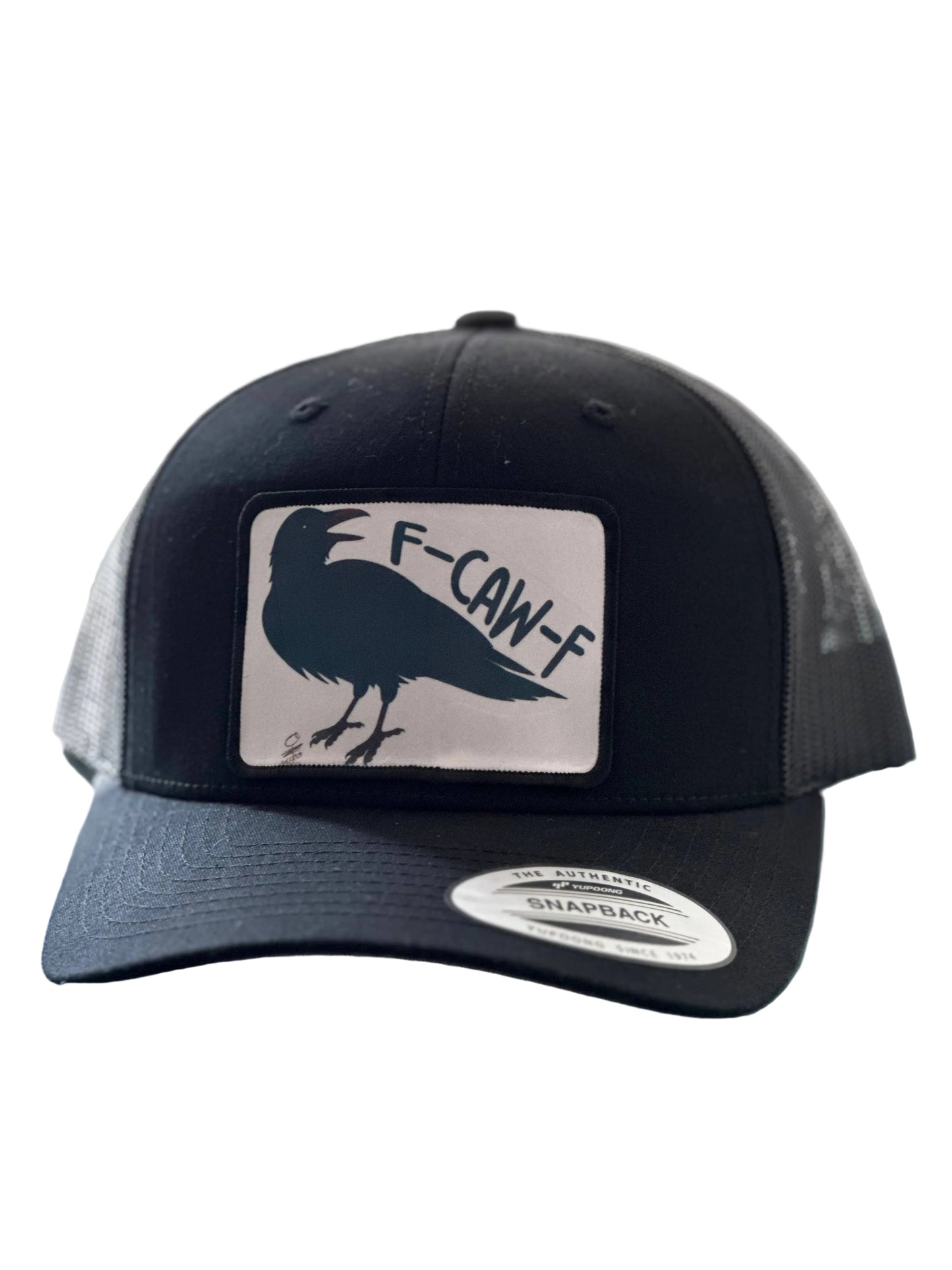 Crow “F-Caw-F” Snapback Trucker Hat