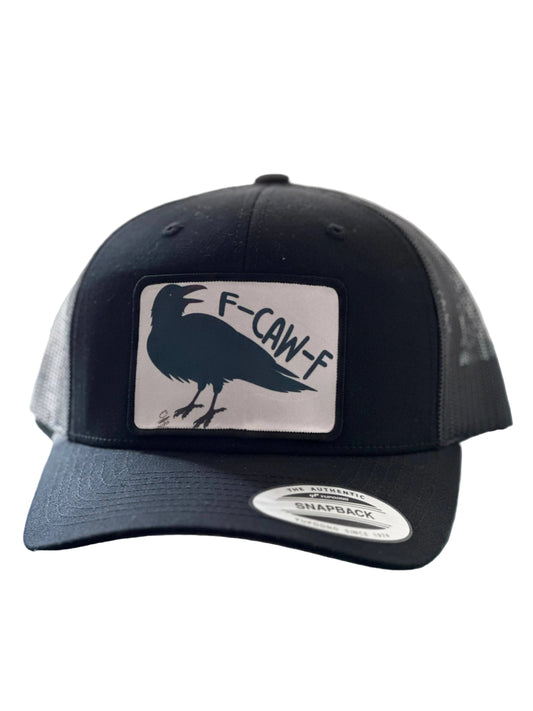 Crow “F-Caw-F” Snapback Trucker Hat