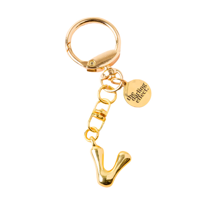 Bubble Letter Keychain Bag Charm