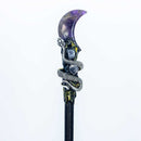 Amethyst Moon & Snake Magic Wand w/ Gift Box