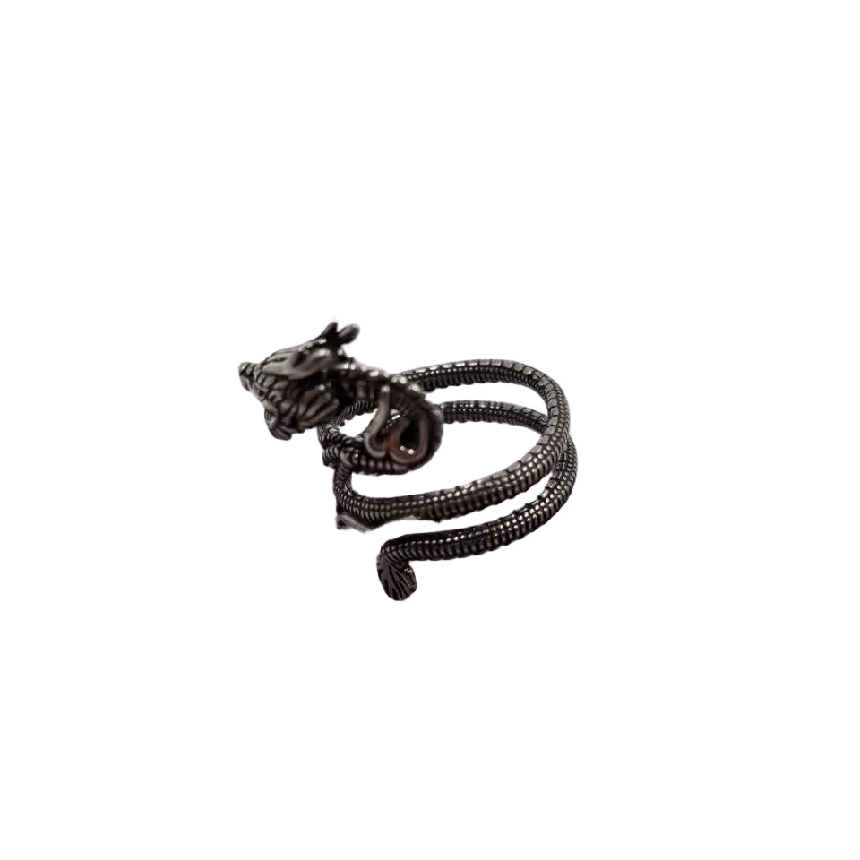 Vintage Dragon Adjustable Ring