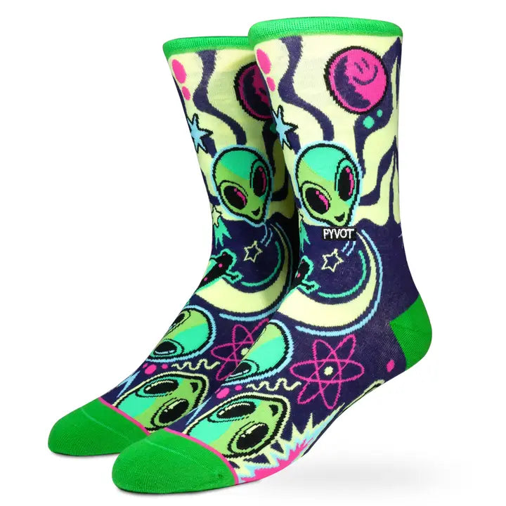 Alien Trip Socks