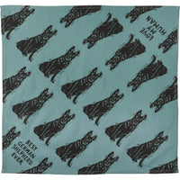 Shepherd/Love My Human Large Pet Bandana