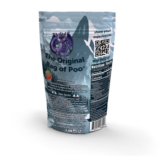 The Original Bag of Poo® (Dragon Cotton Candy Poo)