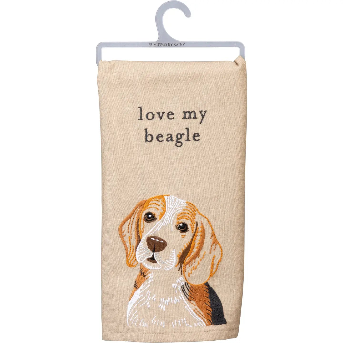 Love My Beagle Kitchen Towel
