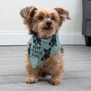 Yorkie/Love My Human Small Pet Bandana