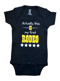 My First Rodeo Onesie