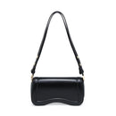 Wave Front Baguette Shoulder Bag