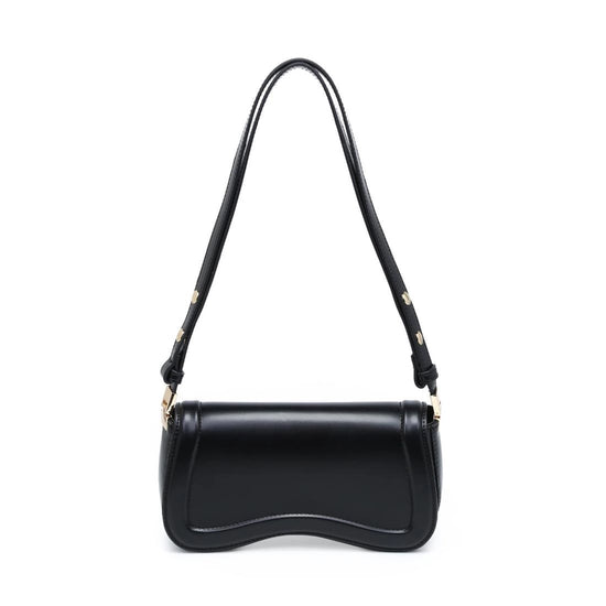 Wave Front Baguette Shoulder Bag