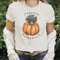 Pumpkin Bumpkin Chicken Funny Fall Country Tee