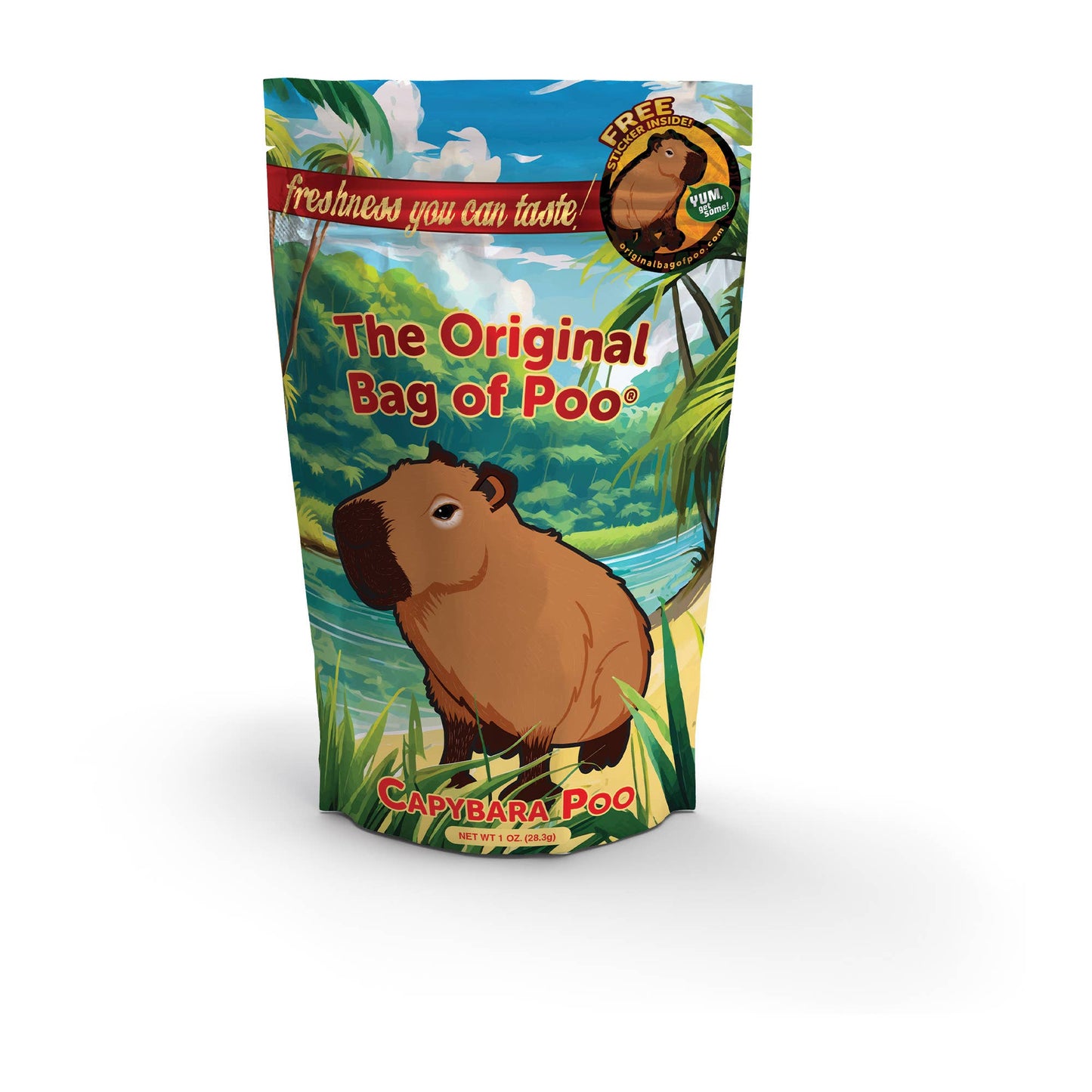 The Original Bag of Poo® (Capybara Cotton Candy Poo)