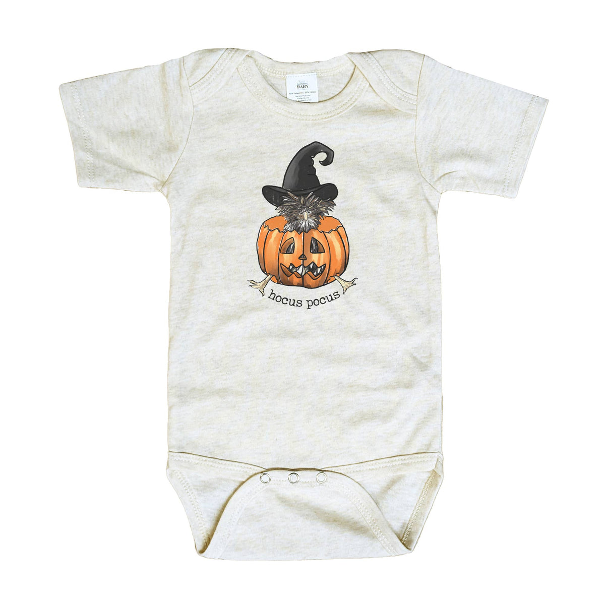 "Hocus Pocus" Funny Chicken Country Halloween Onesie