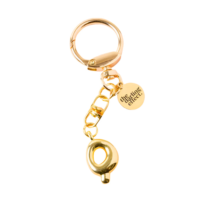 Bubble Letter Keychain Bag Charm