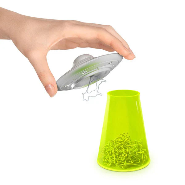 Filing Saucer UFO Paperclip Dispenser