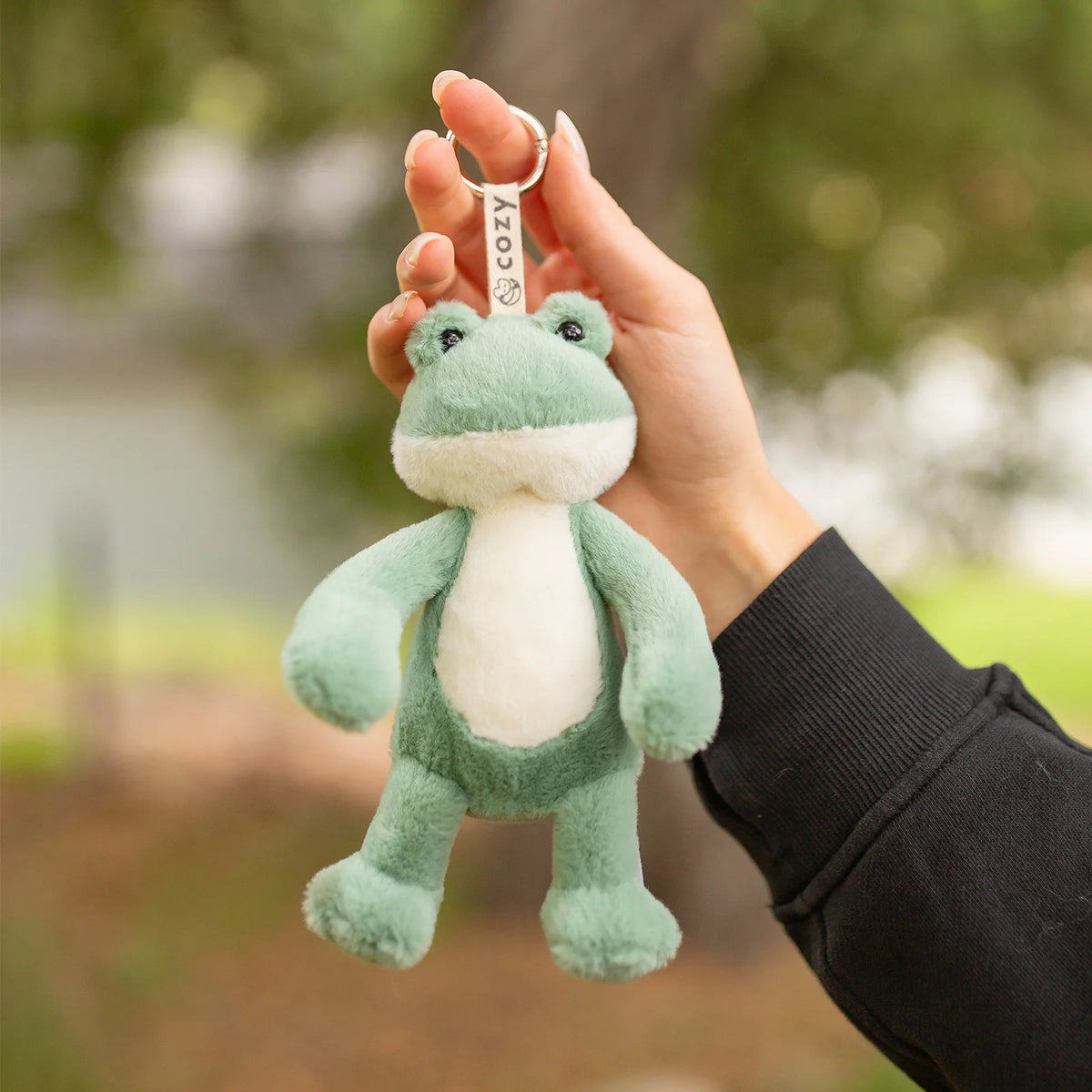 Fern Froggy Plushie Keychain