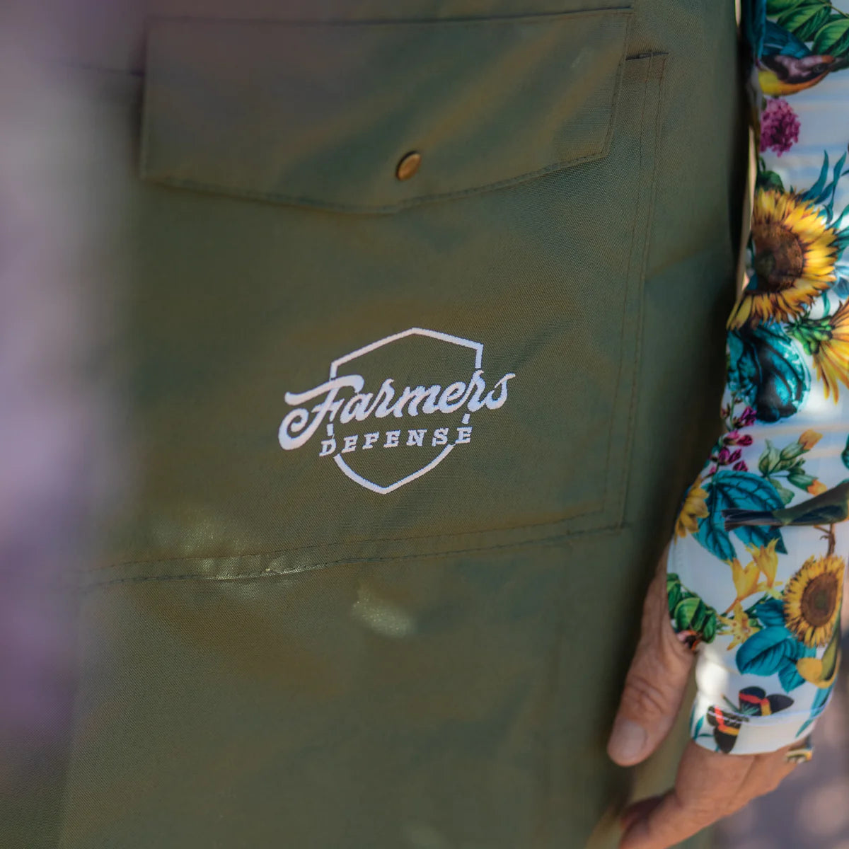Lightweight Work Apron - Army Green