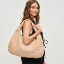 Woven Hobo Weekend Tote