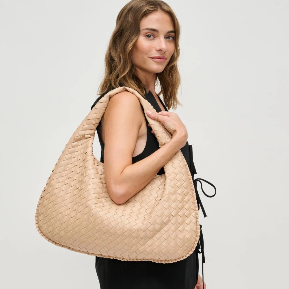 Woven Hobo Weekend Tote