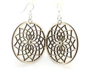 Dreamcatcher Wooden Earrings