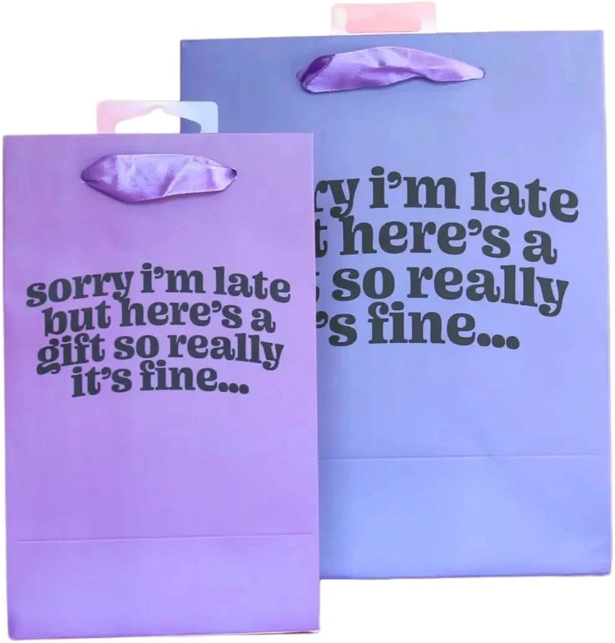 Sorry I'm Late Gift Bag