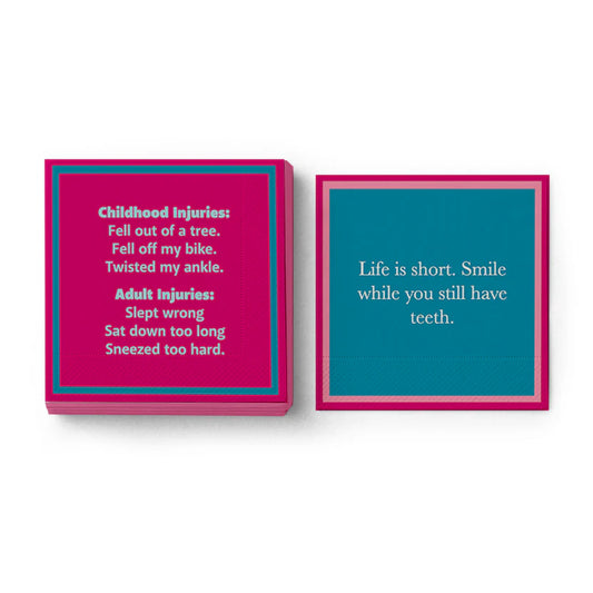 Life is Short Napkin