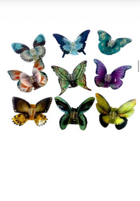 Butterfly Hair Clips