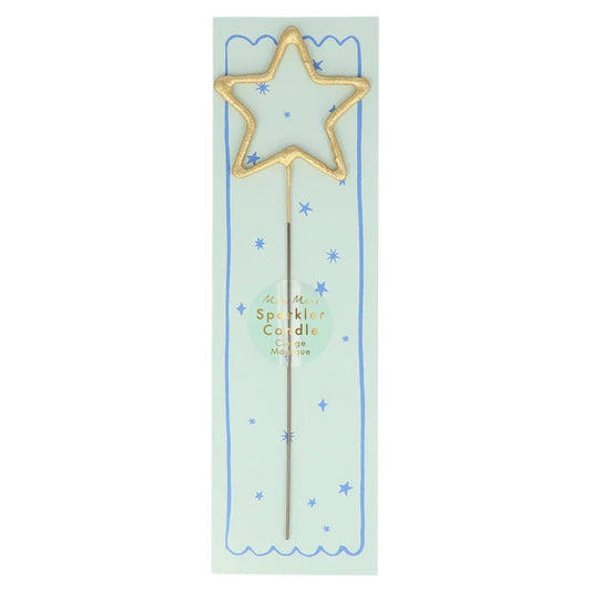 Star Sparkler Candle
