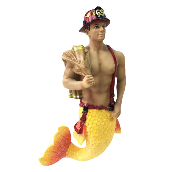 Back Draft Merman Ornament