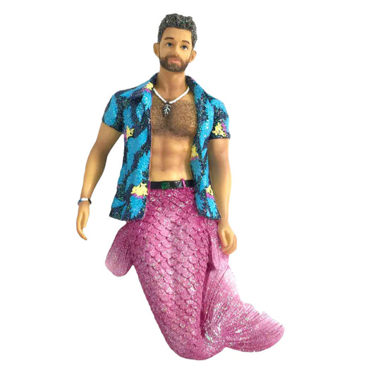 Beach Bim Bo Merman Ornament