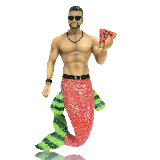 Big Melon Merman Ornaments