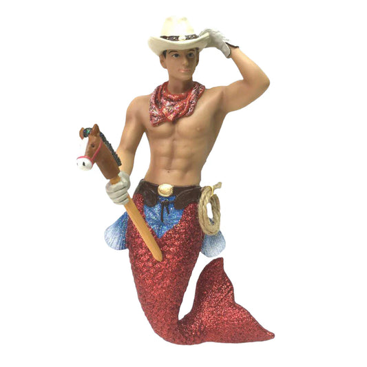 Cowpoke Merman Ornments