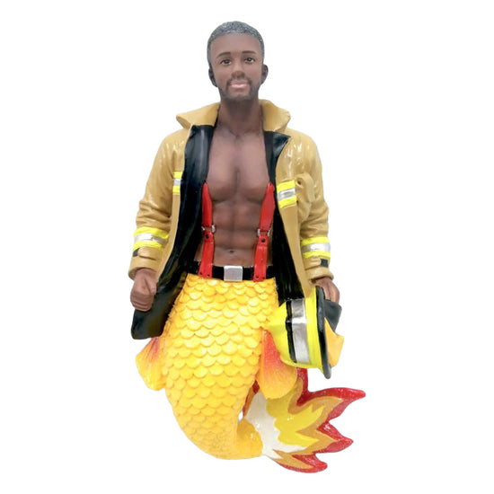 Flaming Bottom Mermen Ornament