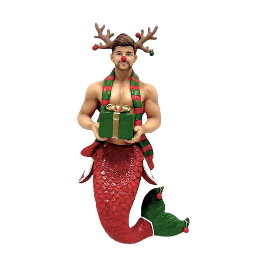 Ruby Merman Ornament