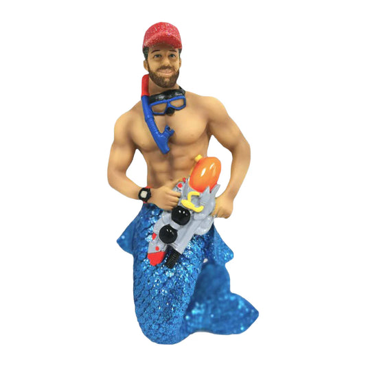 Watersports Merman Ornament