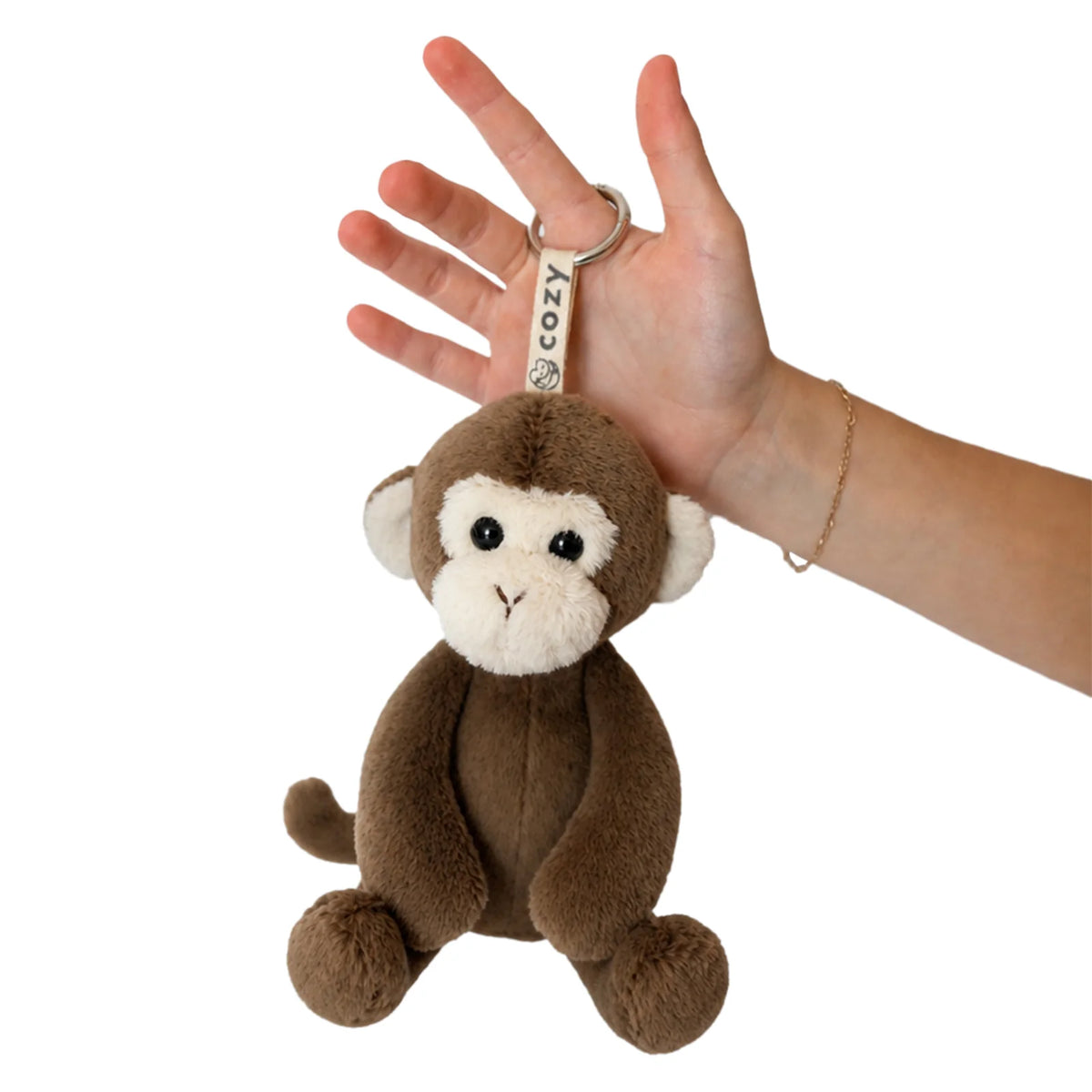 MoMo Monkey Plushie Keychain