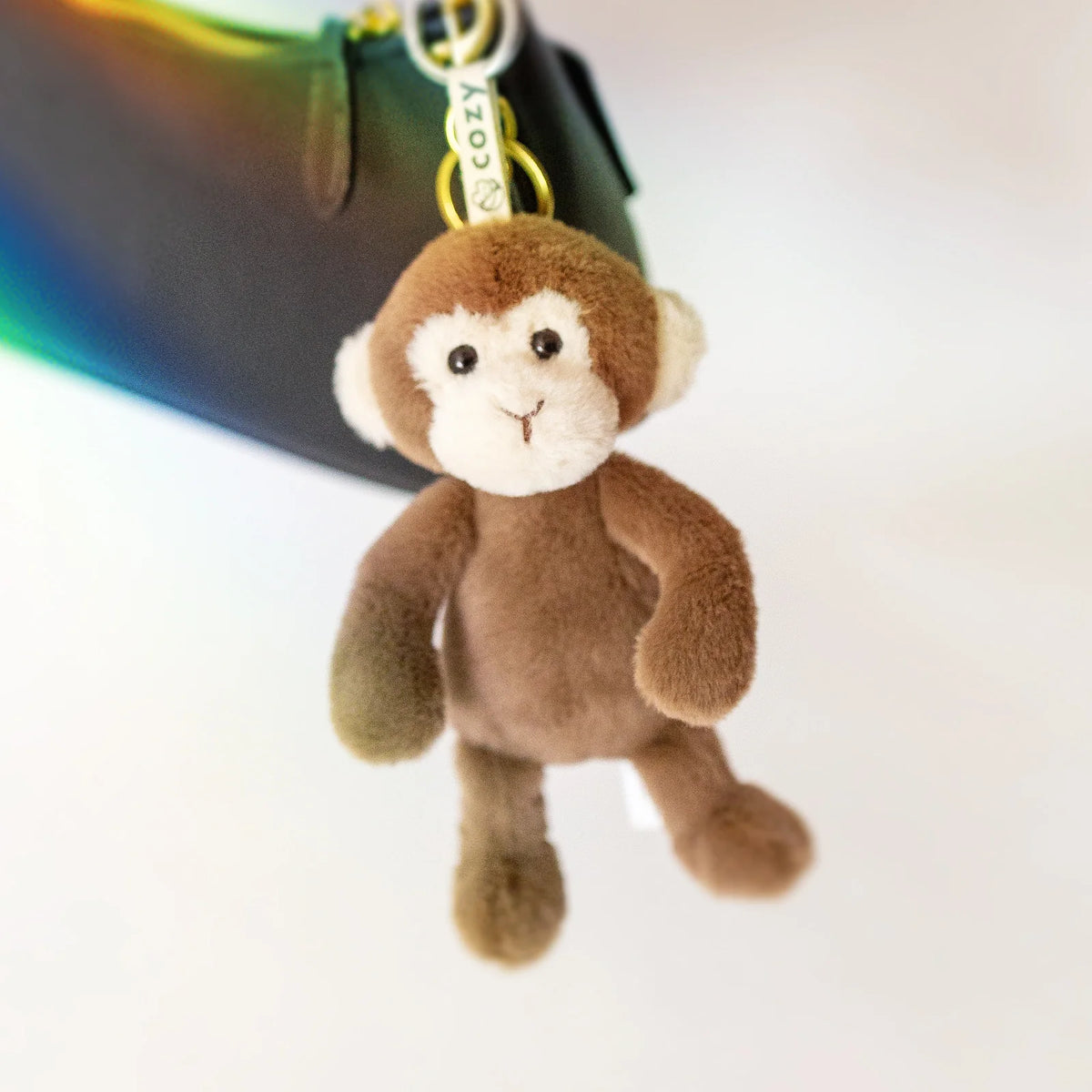 MoMo Monkey Plushie Keychain