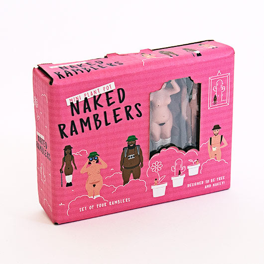 Mini Naked Ramblers Plant Pot Markers